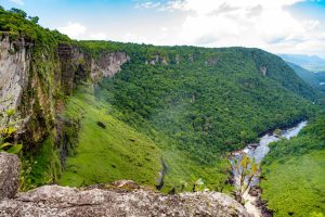 The Beautiful Kaieteur Falls Guyana, South America.