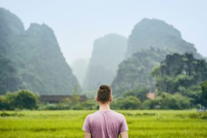 Traveler in Vietnam